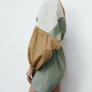 Zara NYLON SOLID DRESS